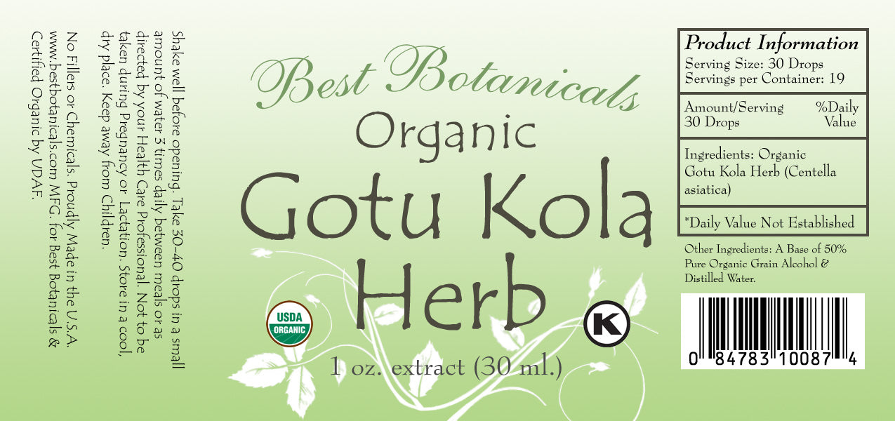 Gotu Kola Herb Extract